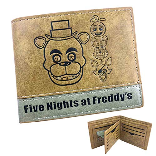 Five Nights FNAF Exquisites Anime-Muster Druck-Brieftasche, das beste Geschenk für FNAF-Fans von Jilijia