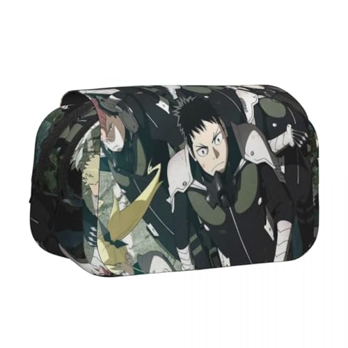 Jilijia Anime Kafka Hibino Federmäppchen Soshiro Hoshina Kikoru Shinomiya Stifttaschen Cartoon Reißverschluss Doppelfach Bleistiftbeutel für Studenten Teenager, Typ 5, 21*5*12cm, Federmäppchen von Jilijia