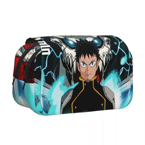 Jilijia Anime Kafka Hibino Federmäppchen Soshiro Hoshina Kikoru Shinomiya Stifttaschen Cartoon Reißverschluss Doppelfach Bleistiftbeutel für Studenten Teenager, Typ 9, 21*5*12cm, Federmäppchen von Jilijia