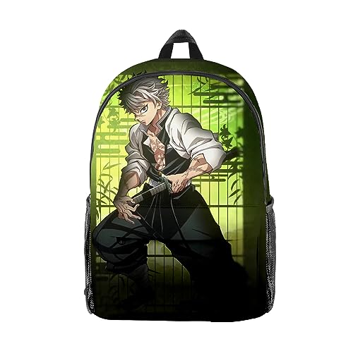 Jilijia Shinazugawa Sanem Rucksack Anime 3D Gedruckt Teens Schulrucksack Jungen Mädchen Cartoon Rucksack Outdoor Reise Rucksack Wasserdichte Tasche von Jilijia