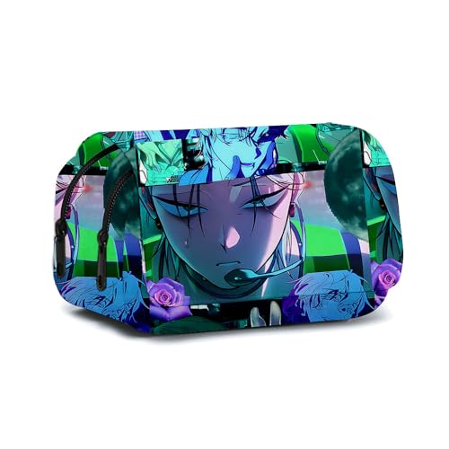 Luka Federmäppchen Anime Till Ivan Stifttasche Große Kapazität 3D-Druck Federmäppchen Cartoon Doppellagig Reißverschluss Bleistift Box Student Schreibwaren Geschenke für Jungen Mädchen Teenager, Typ von Jilijia