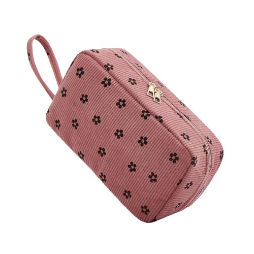 Jiliyote Kulturtasche Damen Cord Kosmetiktasche Damen Kulturbeutel Frau kosmetikbeutel Tasche Damen Waschtasche Cord für Mädchen Travel Jiliyote Kulturtasche Damen Cord Kosmetiktasche Damen Kulturbeutel Frau kosmetikbeutel Tasche Damen Waschtasche Cord für Mädchen Travel von Jiliyote