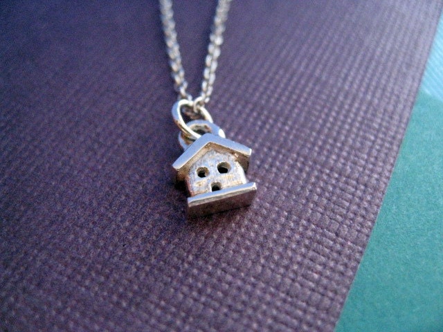 Teeny House Halskette Sterling Silber Teeny House Halskette Sterling Silber von JillKDavisJewelry