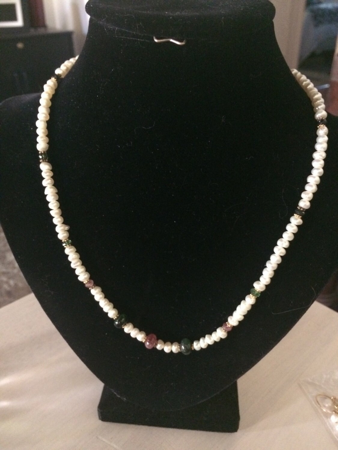20" Handgemachte Süßwasser Perlenkette 20" Handgemachte Süßwasser Perlenkette von JillsJewelsBoutique