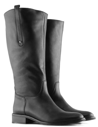 Jilsen Weitschaftstiefel Mila | XL Schaftweite 48 | Schwarz | Absatz 2 | Größe 42 | Weiter Schaft von Jilsen