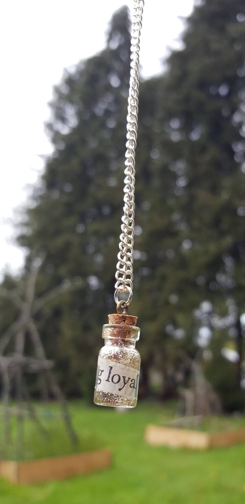 Unsterbliche Treue Mini Trank Flasche Halskette Unsterbliche Treue Mini Trank Flasche Halskette von JiltedCraftworks