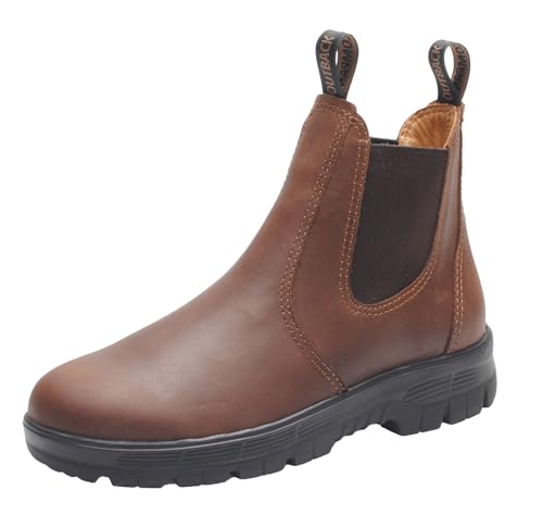 Jim Boomba Outback Town & Country Chelsea Boots Unisex Stiefelette | Chestnut (UK 10.5 / EU 45.0) von Jim Boomba