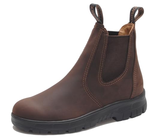 Jim Boomba Outback Town & Country Chelsea Boots Unisex Stiefelette | Dark Brown (UK 12.5 / EU 47.5) von Jim Boomba
