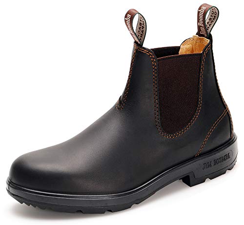 Jim Boomba Town & Country Offroad Chelsea Boots JBDB Unisex Stiefelette | Dark Brown | UK 4.5 / EU 37.5 von Jim Boomba