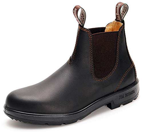 Jim Boomba Town & Country Offroad Chelsea Boots JBDB Unisex Stiefelette | Dark Brown | UK 10.0 / EU 44.0 von Jim Boomba