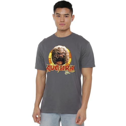 Jim Henson - Dark Crystal Unisex Dark Crystal Aughra Circle, Charcoal T-Shirt, anthrazit, M Jim Henson - Dark Crystal Unisex Dark Crystal Aughra Circle, Charcoal T-Shirt, anthrazit, M von Jim Henson - Dark Crystal