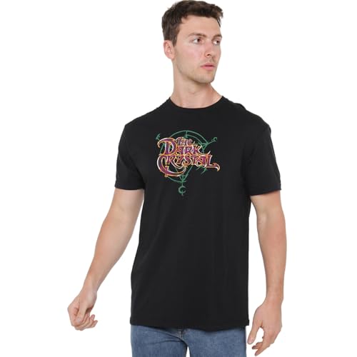 Jim Henson - Dark Crystal Unisex Dark Crystal Symbol Logo, Black T-Shirt, Schwarz, 5XL Jim Henson - Dark Crystal Unisex Dark Crystal Symbol Logo, Black T-Shirt, Schwarz, 5XL von Jim Henson - Dark Crystal