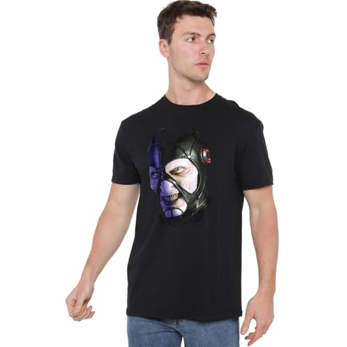 Jim Henson - Farscape Unisex Farscape Keep Smiling, Black T-Shirt, Schwarz, 4XL von Jim Henson - Farscape