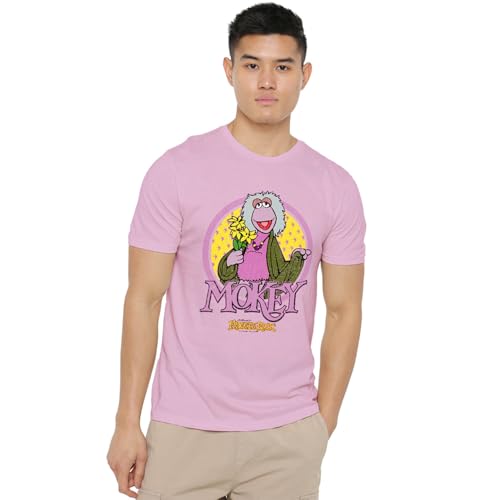 Jim Henson - Fraggle Rock Unisex Fraggle Rock Mokey Circle, Pink T-Shirt, Rose, XXL Jim Henson - Fraggle Rock Unisex Fraggle Rock Mokey Circle, Pink T-Shirt, Rose, XXL von Jim Henson - Fraggle Rock