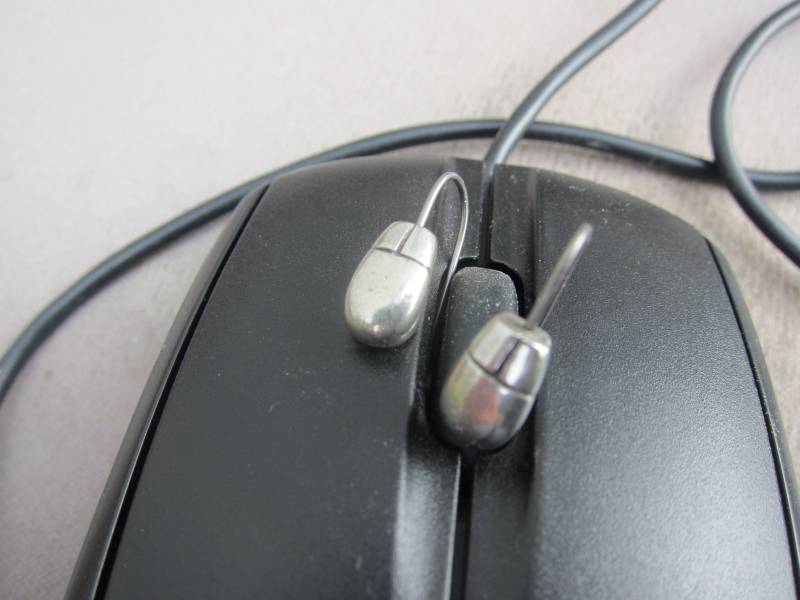 Computer Maus Ohrringe - Lt435 von JimClift