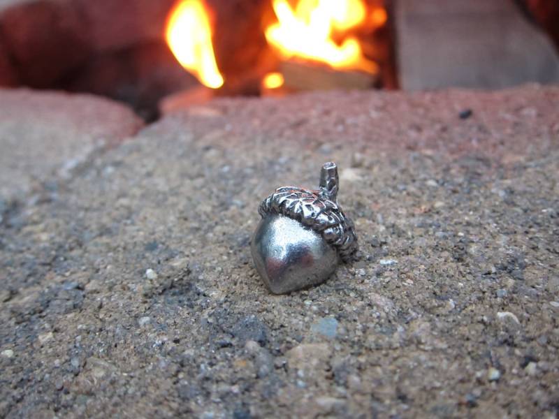 Eichel-Reversnadel - Cc292- Eichennuss, Eichenbaum, Samen Und Forststifte von JimClift