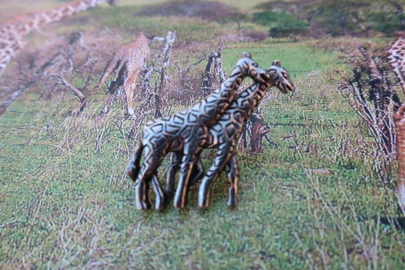 Giraffen Anstecknadel - Cc252 Safari Und Zoo Tier Pins von JimClift