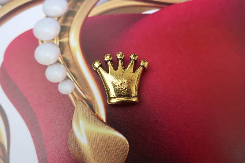 Gold Crown Revers Pin - Cc359G - Krone, Royalty, Prinzessin, Königin, Goldene Krone von JimClift