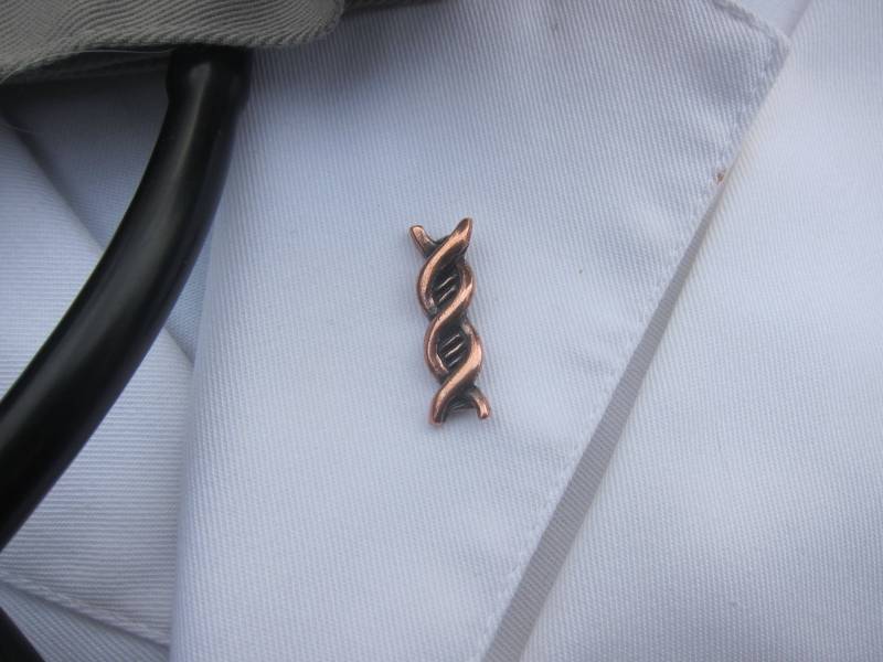 Kupfer Dna Reversnadel - Cc577C - Wissenschaft Und Genetik Pins Geschenke von JimClift