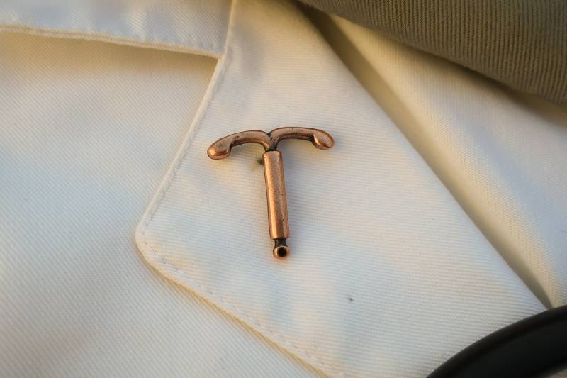 Kupfer Iud Reversnadel - Cc636C - Iud, Interuterin Gerät, Kontrazeption, Geburtskontrolle, Obgyn, Und Frauen Gesundheit Reversnadeln von JimClift