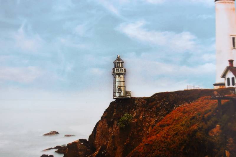 Leuchtturm-Reversnadel - Cc284 - Maritime, Ozean - Und Navigations-Reversnadeln von JimClift