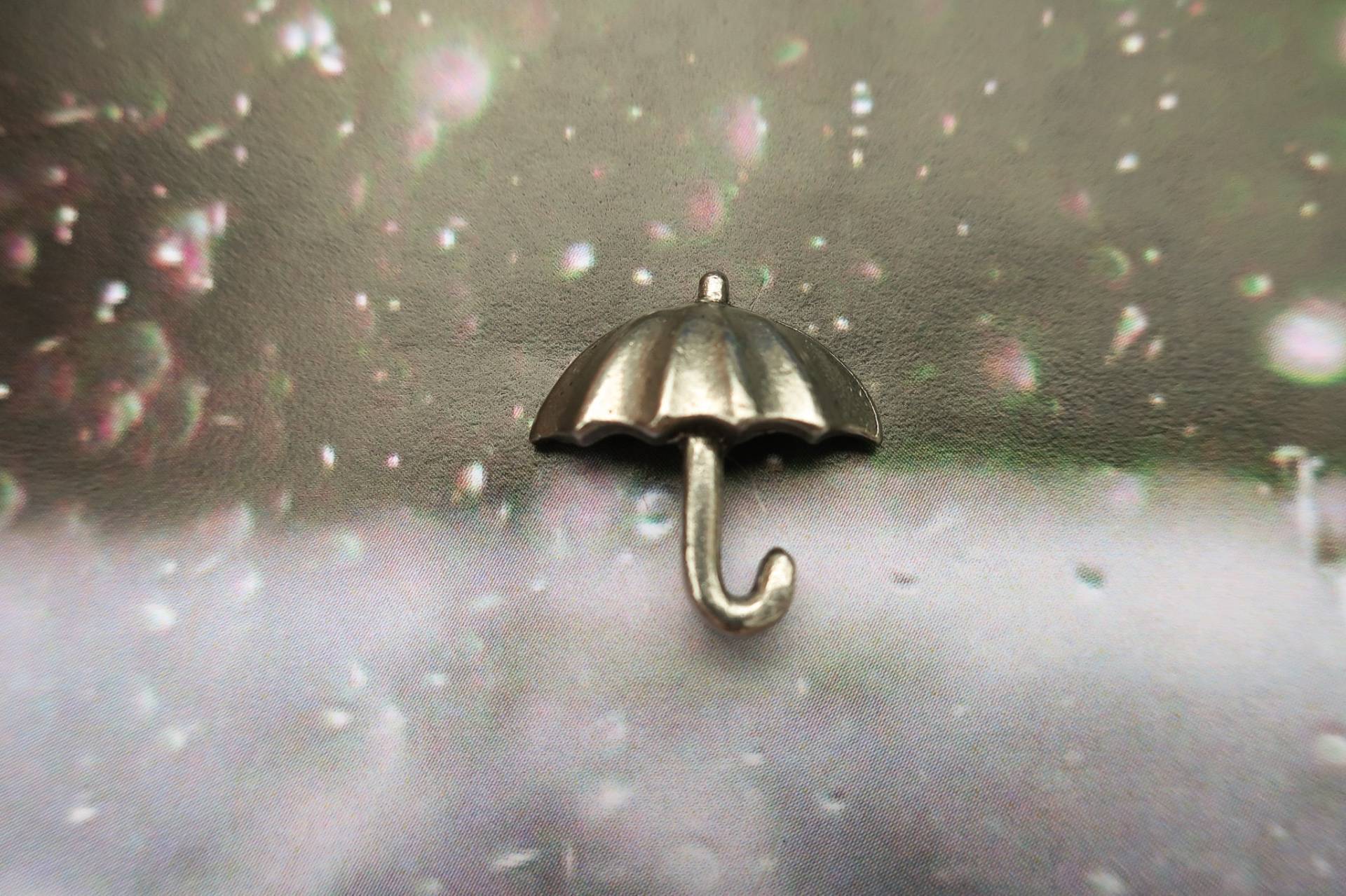 Regenschirm Zinn Lapel Pin - Cc460 - Wetter, Regen, Wetter Und von JimClift