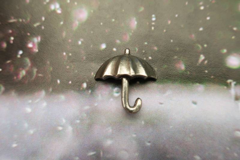 Regenschirm Zinn Lapel Pin - Cc460 - Wetter, Regen, Wetter Und von JimClift