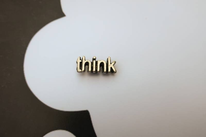 Think Lapel Pin - Cc394 - Mitarbeiter Und Studenten Anerkennung Pins von JimClift