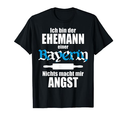 Bayern Lustige Ehemänner Sprüche Bayrische Männer T-Shirt von Jimbeels