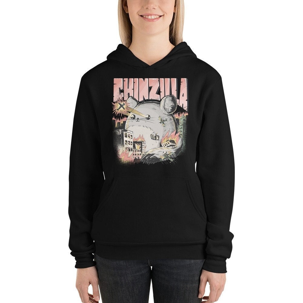 Chinzilla Unisex Hoodie Chinchilla Sprüche Chinchillas Pullover Geschenk Für Frauen Und Männer Kapuzenpullover von Jimbeels