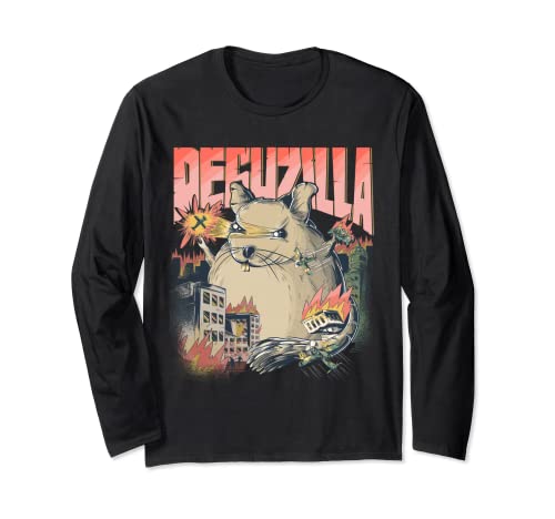 DEGUZILLA | Degu Spruch für Frauen Octodon Degus Owner Mädchen Langarmshirt von Jimbeels