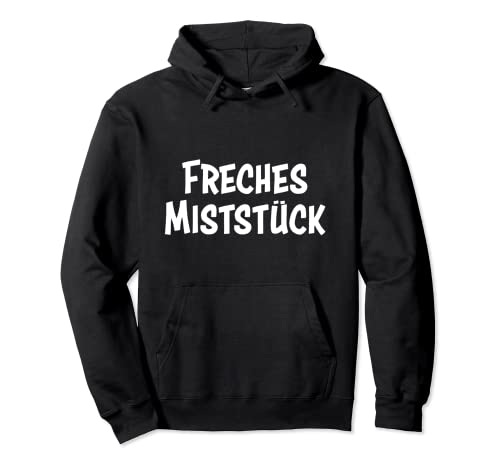 Freches Miststück Gothic Dark Wave Batcave Spruch Mädchen Pullover Hoodie von Jimbeels