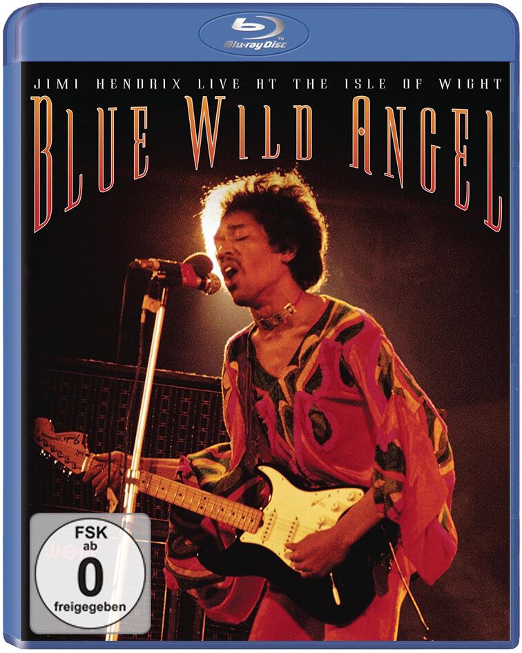 Jimi Hendrix Blue wild angel: Live at the Isle of Wight Blu-Ray multicolor von Jimi Hendrix