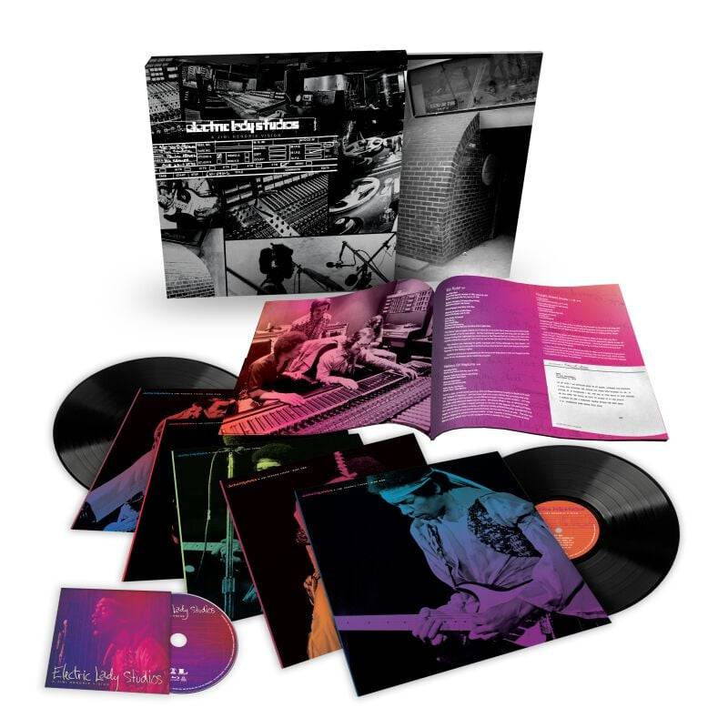 Jimi Hendrix Electric Lady Studios: A Jimi Hendrix Vision LP multicolor von Jimi Hendrix
