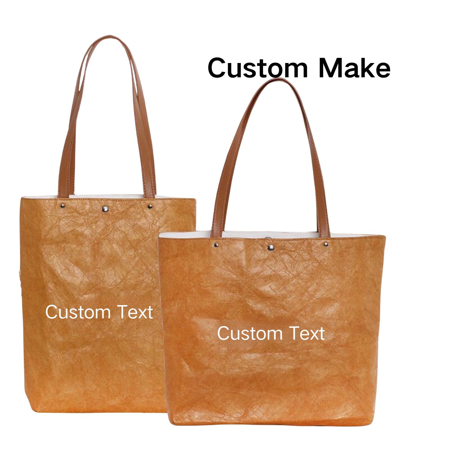 Custom Dupont Paper Tote Bag Eco Portable Tyvek Washed Waterproof Kraft Shopping Promotional Photo Text Print Bulk Personalized Custom Dupont Paper Tote Bag Eco Portable Tyvek Washed Waterproof Kraft Shopping Promotional Photo Text Print Bulk Personalized von JimiJoeStudio