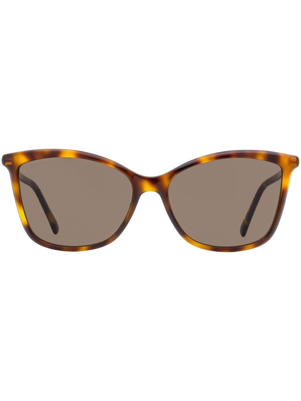 Jimmy Choo Eyewear Sonnenbrille in Schildpattoptik - Braun von Jimmy Choo Eyewear