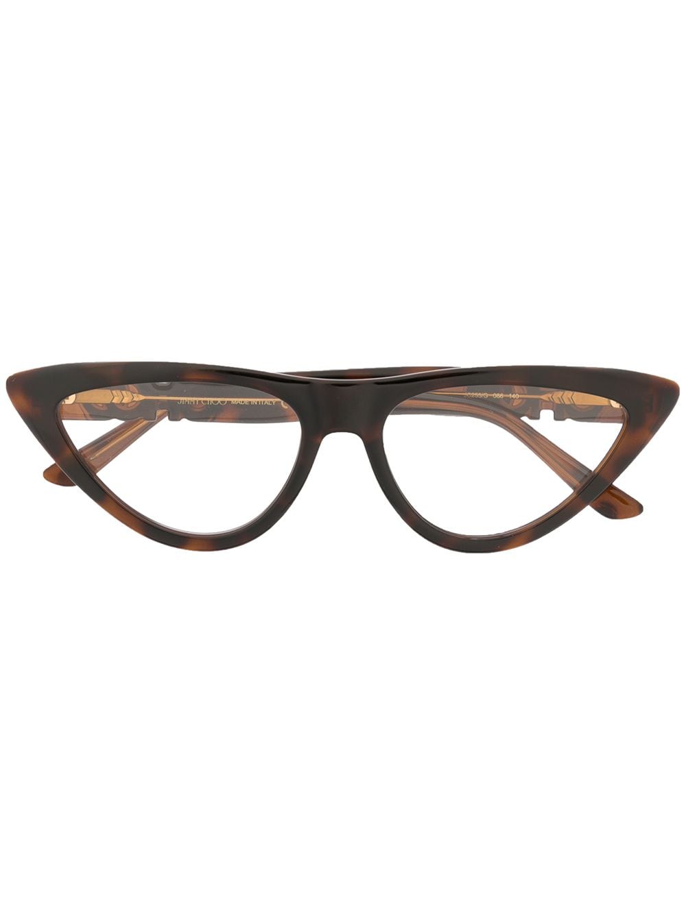 Jimmy Choo Eyewear Brille mit Oversized-Gestell - Braun von Jimmy Choo Eyewear