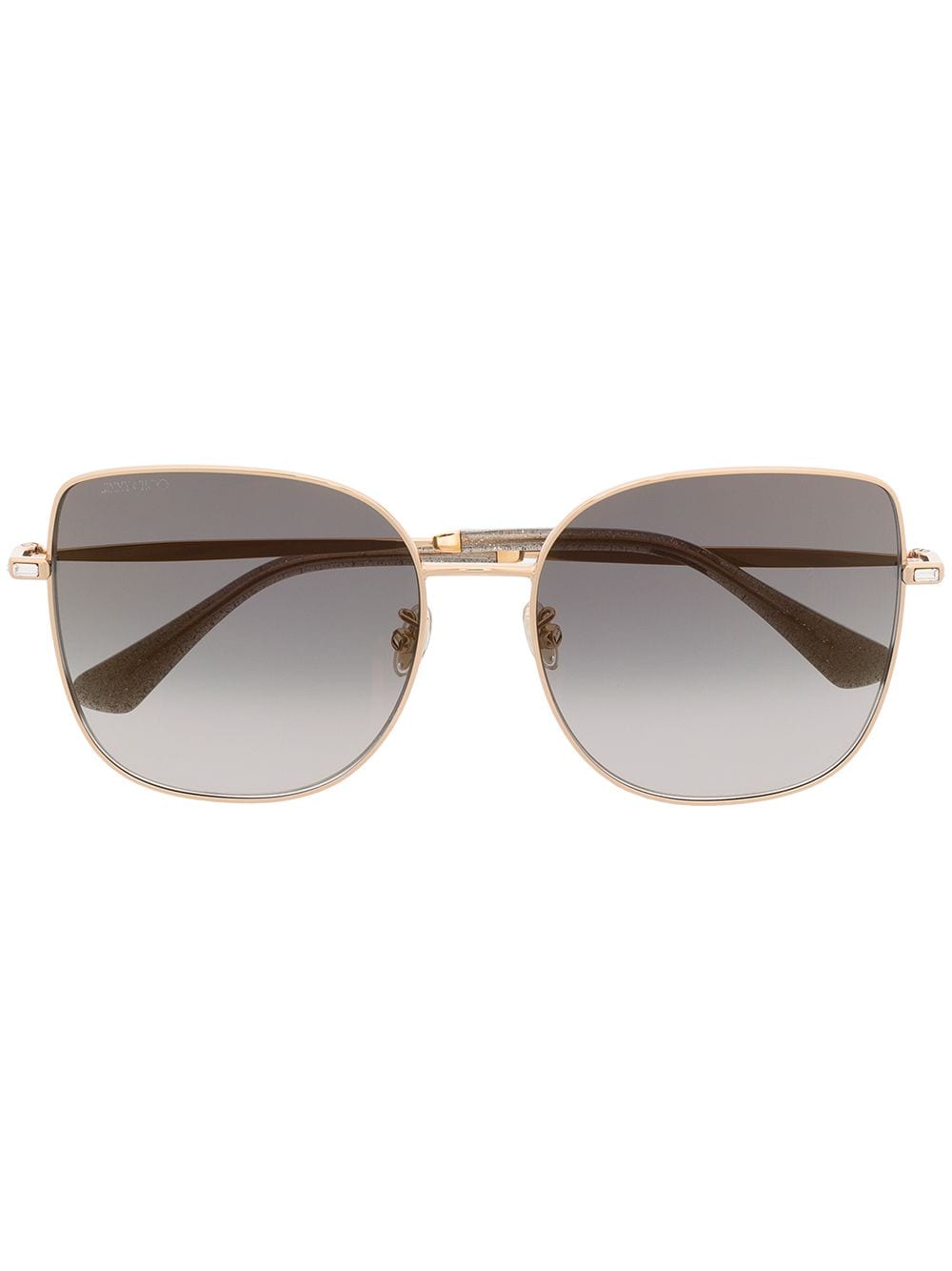 Jimmy Choo Eyewear Cat-Eye-Sonnenbrille - Gold von Jimmy Choo Eyewear