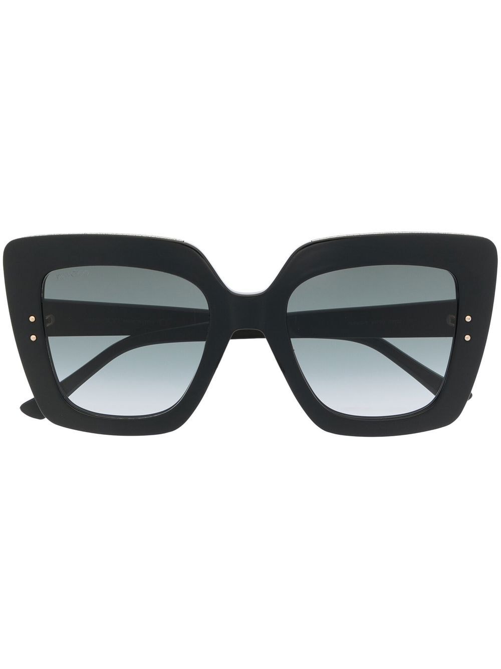 Jimmy Choo Eyewear Eckige Sonnenbrille mit Farbverlauf - Schwarz von Jimmy Choo Eyewear