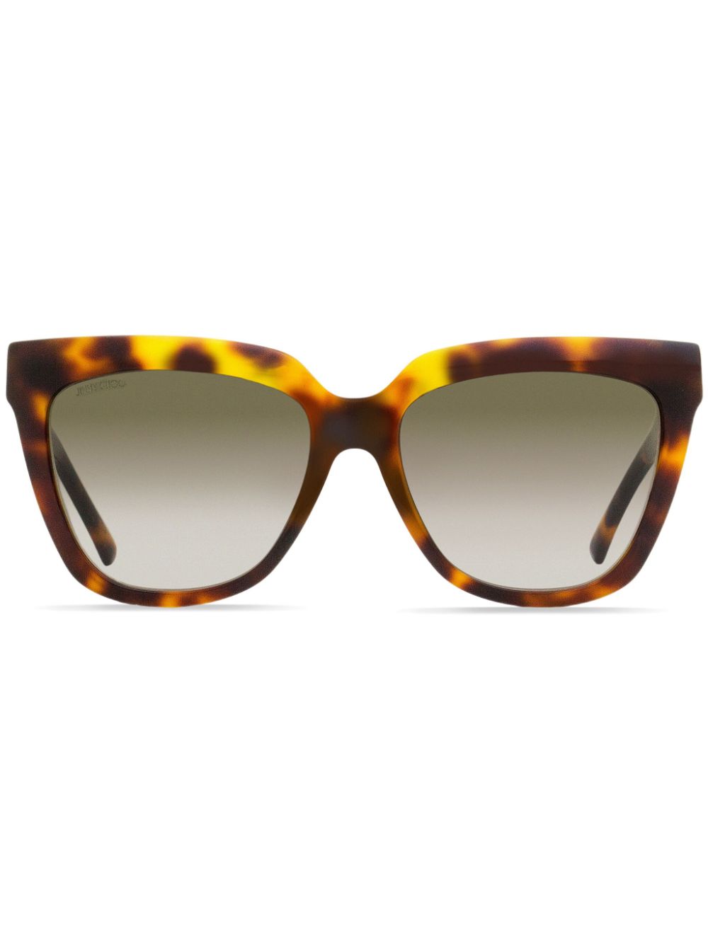 Jimmy Choo Eyewear Sonnenbrille mit Oversized-Gestell - Braun von Jimmy Choo Eyewear