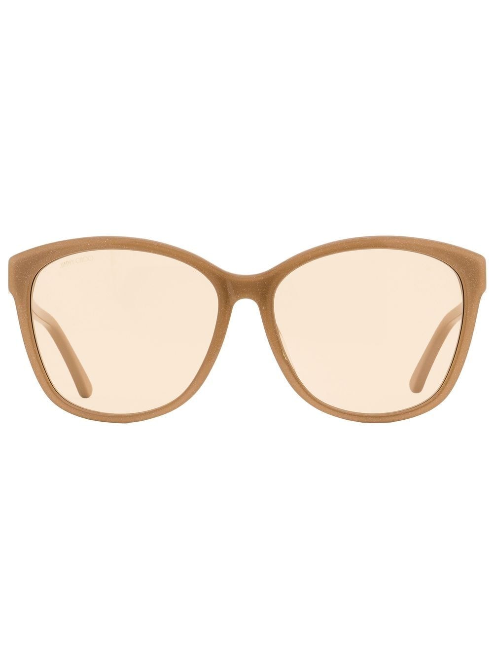 Jimmy Choo Eyewear Lidie Butterfly Sonnenbrille - Nude von Jimmy Choo Eyewear