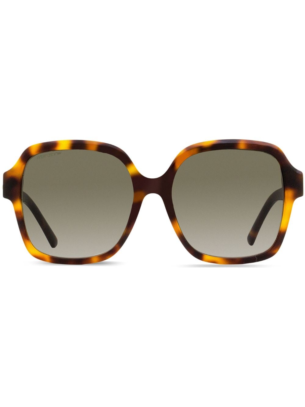 Jimmy Choo Eyewear Eckige Rella Sonnenbrille - Braun von Jimmy Choo Eyewear