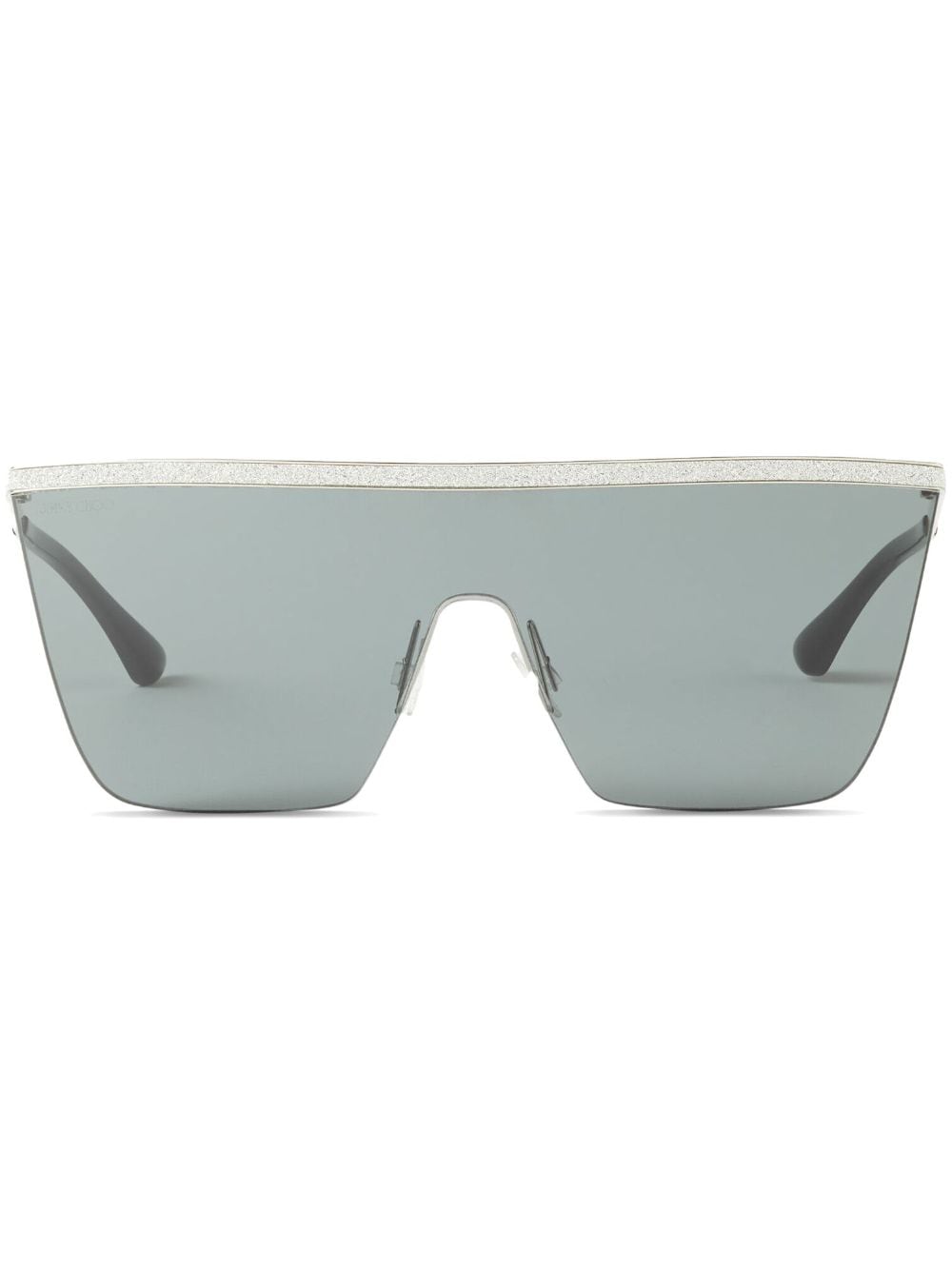 Jimmy Choo Eyewear Sonnenbrille mit Oversized-Gestell - Silber von Jimmy Choo Eyewear