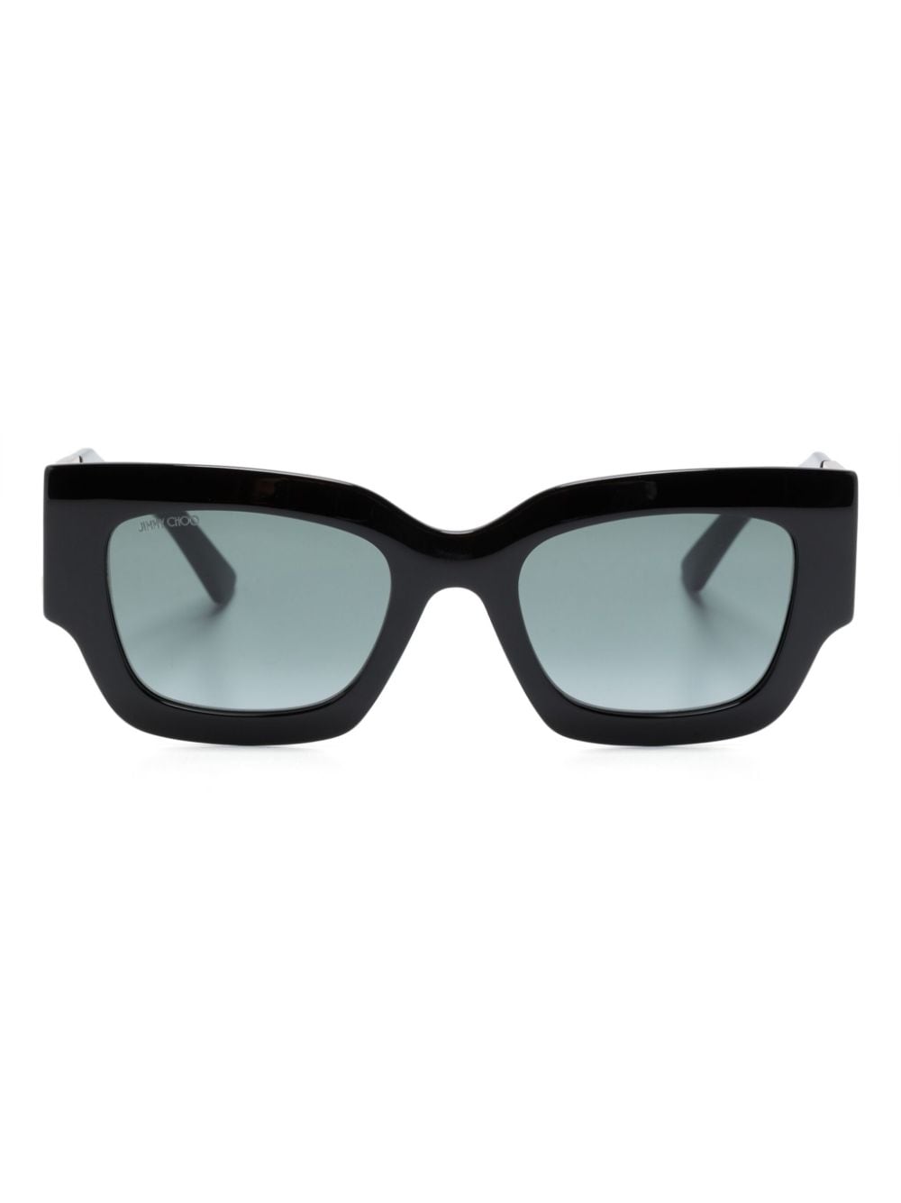 Jimmy Choo Eyewear Sonnenbrille mit eckigem Gestell - Schwarz von Jimmy Choo Eyewear