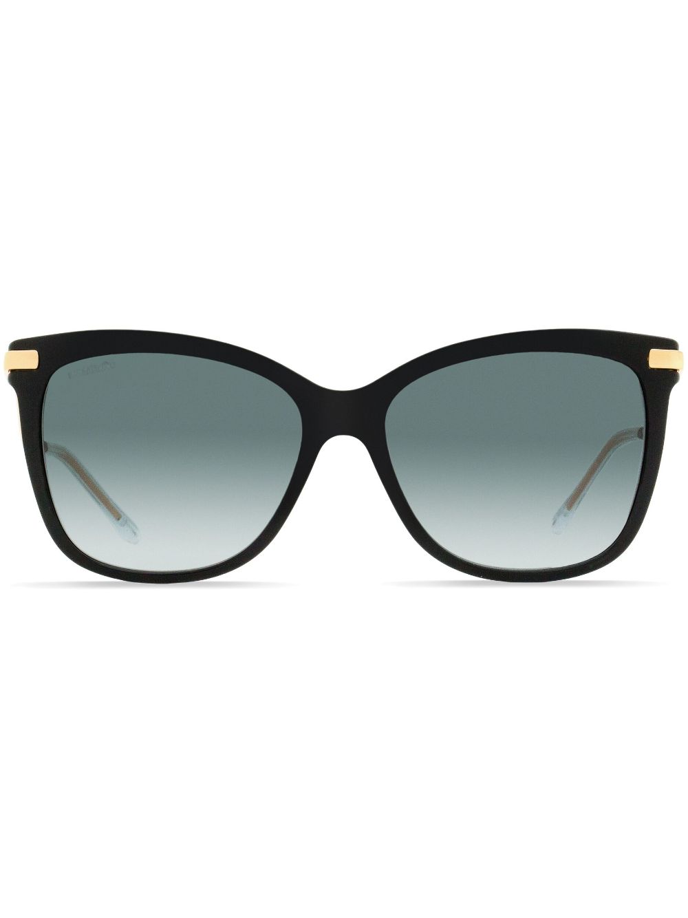 Jimmy Choo Eyewear Sonnenbrille mit eckigem Gestell - Gold von Jimmy Choo Eyewear