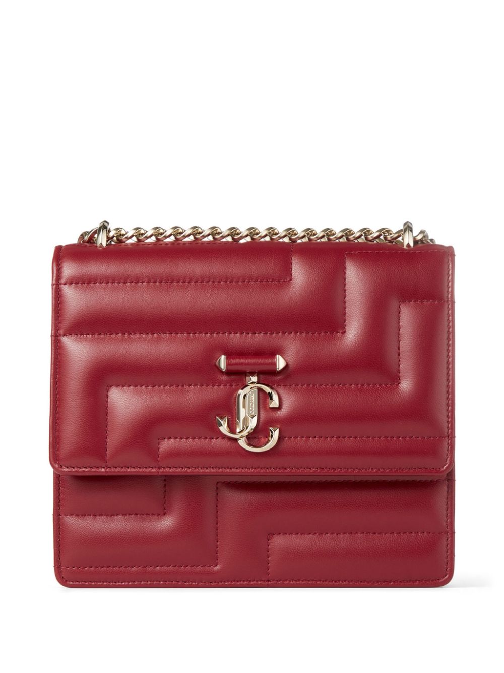 Jimmy Choo Avenue Quad Umhängetasche - Rot von Jimmy Choo