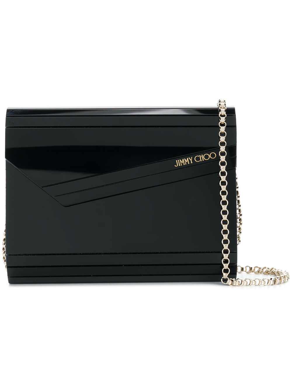 Jimmy Choo 'Candy' Clutch - Schwarz von Jimmy Choo