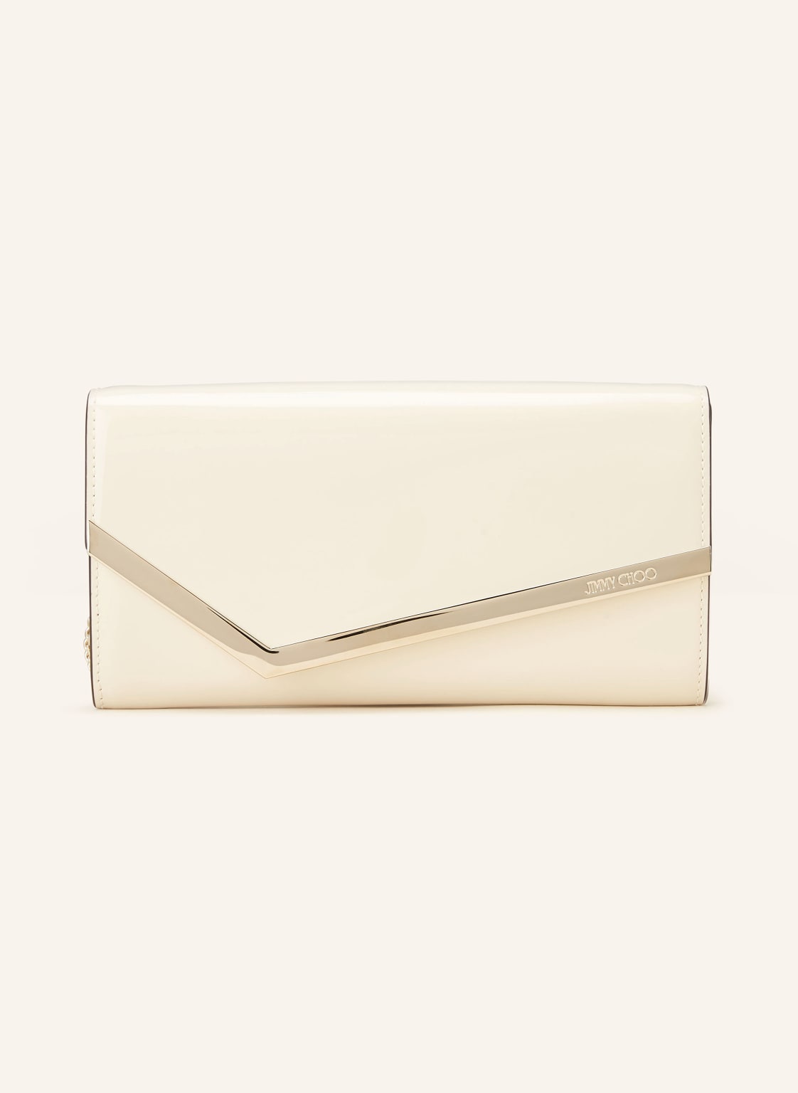 Jimmy Choo Clutch Emmie beige von Jimmy Choo