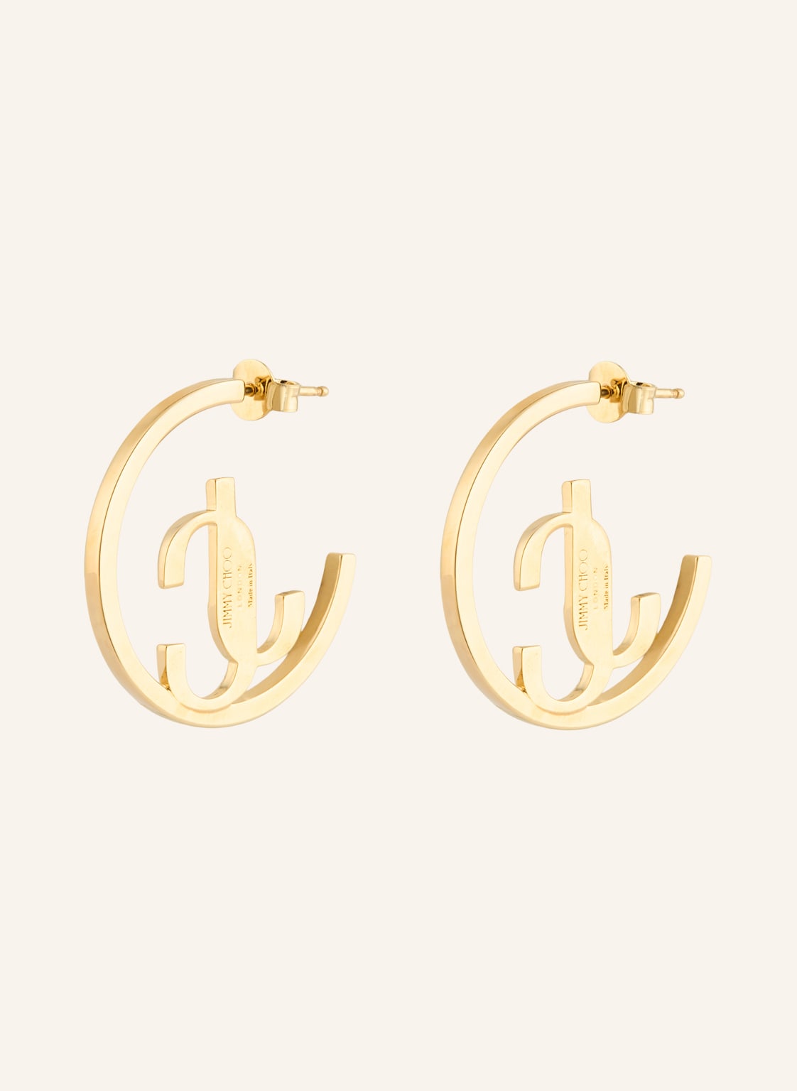 Jimmy Choo Creolen gold von Jimmy Choo