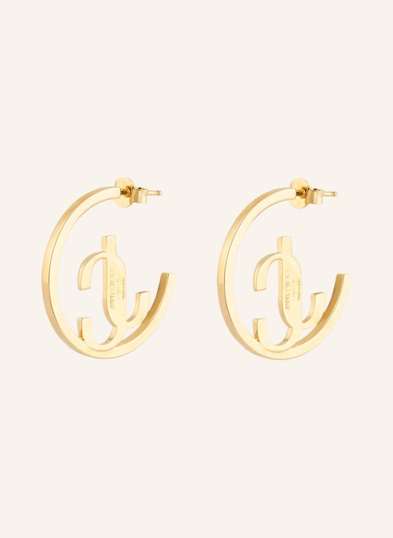 Jimmy Choo Creolen gold von Jimmy Choo